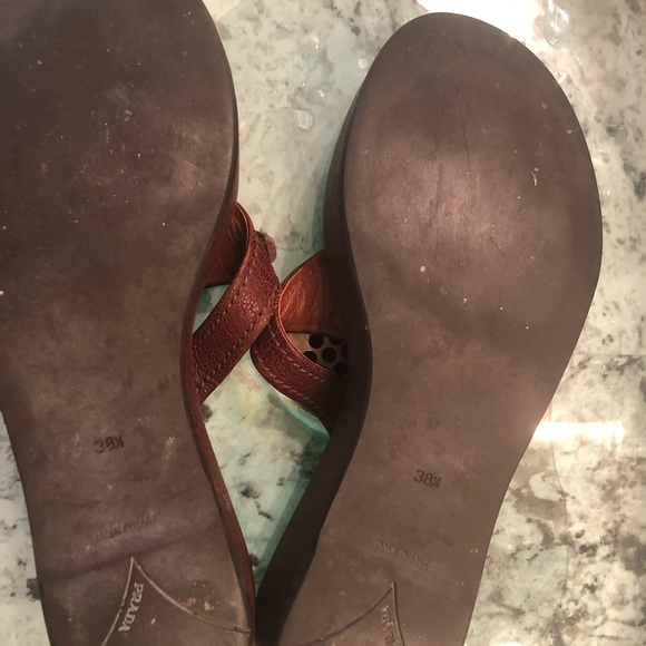 Prada wedges brown size 8 - Picture 10 of 12